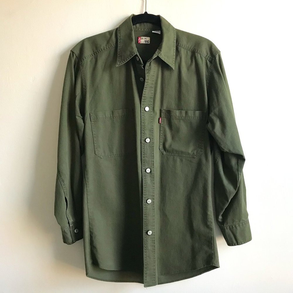 Levi's Military Green Work Shirt
